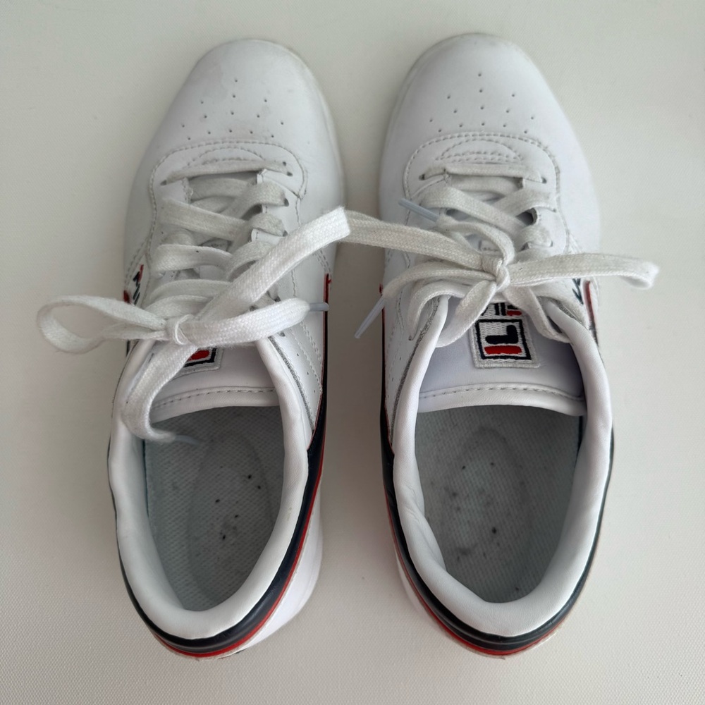 Fila White Sneakers Sz 8